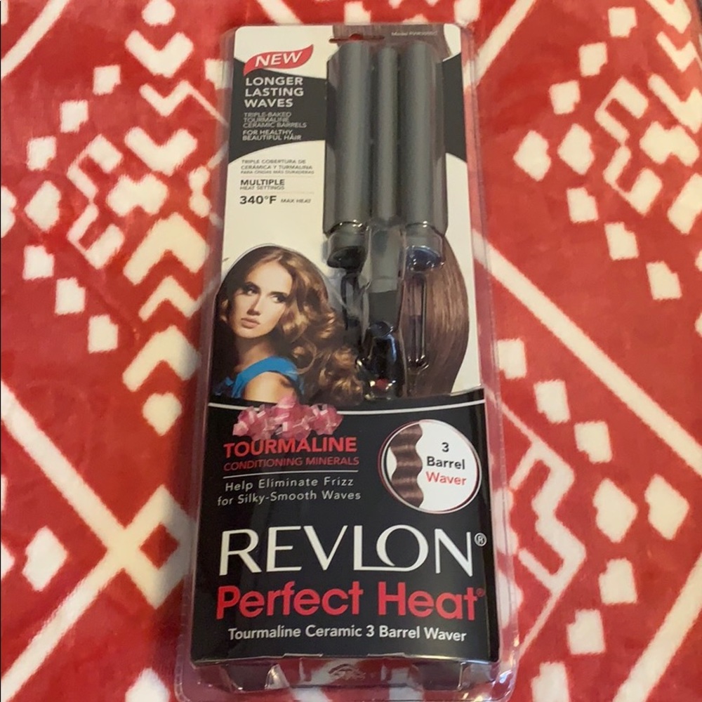 New Revlon Perfect Heat Waver Crimping Iron